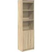 vidaXL Highboard 50x35x180 cm spaanplaat sonoma eikenkleurig