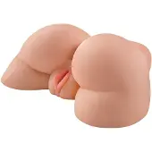 Pipedream - vibrerende torso masturbator - natuurkleur