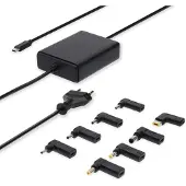 Nedis Notebook-adapter - Usb-c Naar 8x Dc-voedingsadapters - 1,5m- Zwart