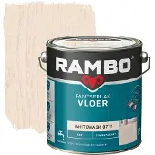 Rambo pantserlak vloer transparant mat whitewash 2,5 liter