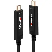 Lindy 38501 USB-kabel 5 m USB C Zwart