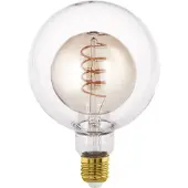 Eglo LED lamp E27 | Bol G125 | Filament | Goud | 2000K | Dimbaar | 4W