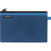 Leitz WOW EtuiMmet Twee Vakken Maat L - Opbergen en Organiseren - Blauw
