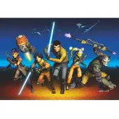 Komar Rebels Fotobehang Run - Meerkleurig - 2,54m X 368cm