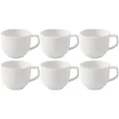 Villeroy & Boch Espressokop Afina White 50 ml (6 delig)