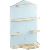 Hama houten rek wandrek hangrek voor Tonie-Box Tonies figuren oplaadstation
