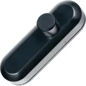 SPL Snoerdimmer Trailing Edge LED 0-25W zwart draaiknop