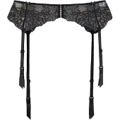 Jette Jarretelgordeltje van transparant kant, sexy lingerie, sexy ondergoed | Maat 48/50