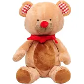 Bambolino toys Knuffel Fien & Teun Meneer Beer Bruin 17 X 13 X 30 Cm