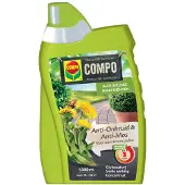 Compo Anti-onkruid & Anti-mos Concentraat - Natuurlijke Ingrediënten - Voor Paden En Terrassen - 1l Voor 110m²