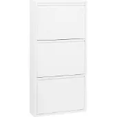 Kare design Schoenenkast Caruso wit 3 laden
