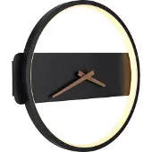 Globo LED-wandlamp Sussy, zwart, Woon-/ Eetkamer, metaal, Modern, LED wandlamp