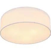Globo Witte plafondlamp metaal klassiek Ava