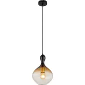 Globo Lighting Hanglamp klassiek zwart metaal Globo Aladdin