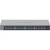 Netgear 48-poorts Gigabit Ethernet smart switch met 10G SFP+ poorten (grijs)