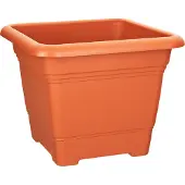 Geli Plantenbak NORA Terracotta 40 cm vierkant - Kunststof