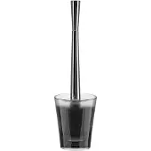 Spirella Max-Acryl Toiletborstelhouder - Acryl Grijs