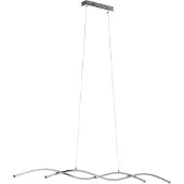 Eglo Led Hanglamp Lasana 2 2x14w - 3000K - 120cm chroom