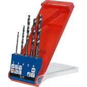 Kwb HSS borenset 2.0-6.0 mm 5-delig