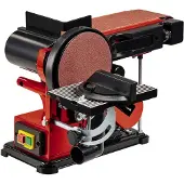 Einhell Elektrische Band- en Schijfschuurmachine TC-US 380 - 380 W - Schuurbandsnelheid 292 m/min - Toerental schijfschuurmachine 1.450 t/min - Incl. 1x schuurband K80 en 1x schuurschijf K80