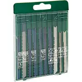 Bosch 10-delige zaagbladenset hout/metaal/kunststof(U-schacht) - 2607019460