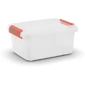 Kis k latch opbergbox s met deksel 14 l transparant
