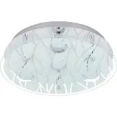 Eglo Ronde plafondlamp Farella chroom