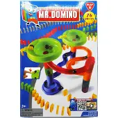 Playgo - knikker en dominospel in 1 set