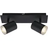 Briloner BANYO - LED Spotlight - IP44 opbouwspot - 2 flames GU10 - zwenkbare spots - lampen niet inbegrepen