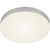 Briloner LED Wandlampe Deckenleuchte Silber Ø28cm 21W 2000lm warmweiß 3000K