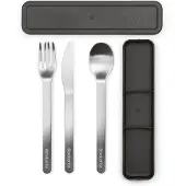 Brabantia Make & Take Bestekset - To Go - 3-delig - Dark Grey