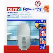 TESA Powerstrips Zelfklevende Haak Ovaal Metaal 2kg