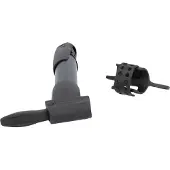 Sks Germany minipomp telescopisch av/sv/dv 225mm 6bar zwart