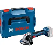 Bosch GWS 18V-7 + 4,0 Ah accu (2x)