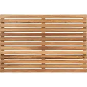 Wenko Douchemat Modell Indoor & Outdoor Douchetapijt van acaciahout, stabiel, antislip onderzijde (1 stuk)