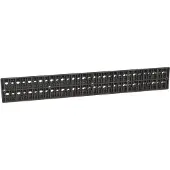 Lifetime kunststof gereedschapshouder set (2 stuks) voor gereedschapskasten, antraciet, 40 x 2,5 x 6 cm