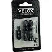 Velox ventiel tubeless schrader 60mm alu zwart (2st)
