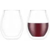 Bodum Wijnglas Skål Syrah Transparent 450 ml (Set van 2)
