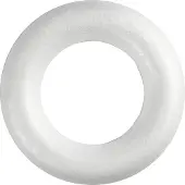 Creativ Company Styropor ring met platte achterkant -