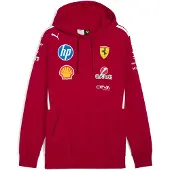Puma Sportsweatshirt 'Scuderia Ferrari HP 2025' blauw / geel / rood / wit