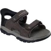 SKECHERS Slip-ins Relaxed Fit Tresman Sandalen Bruin | Maat: 48