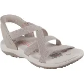 SKECHERS Slip-ins Reggae Slim Sandalen Beige | Maat: 41