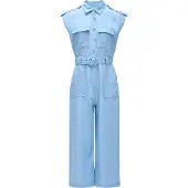 Salsa Jeans Jumpsuit lichtblauw