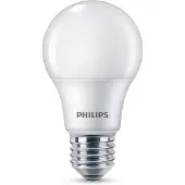 Philips E27 LED lamp A60 8W 2700K mat 3/pak