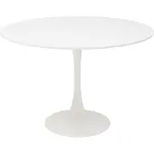 Kare design Eettafel Schickeria Ø110cm wit