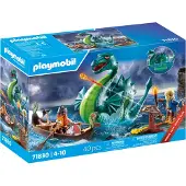 Playmobil History Vikingen met zeemonster 71830