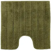 Casilin California WC-mat Moss Green - 100% katoen - 59 x 59 cm