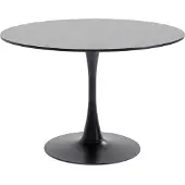 Kare design Schickeria Eettafel - 110 X 74 Cm - Zwart