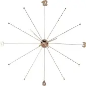 Kare design Kare Wandklok Umbrella Rose Goud