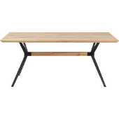 Kare design - Downtown Eettafel - 180x90x70 - Eiken Tafelblad
